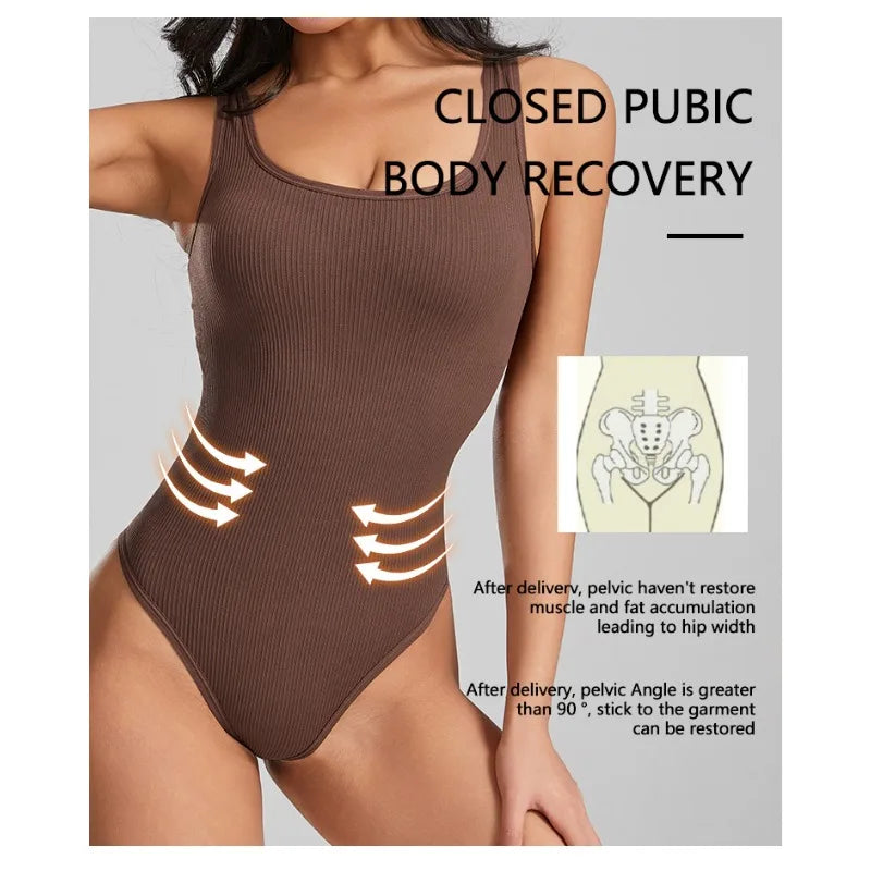 Women's Seamless Tummy Control Shaper Bodysuit