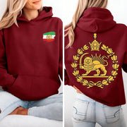 Lion and Sun Graphic Hoodie | OWNLUXE