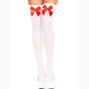 Bow Stockings | OWNLUXE