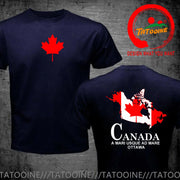 Canada Day Graphic T-Shirt | Maple Leaf & Flag Tee | OWNLUXE