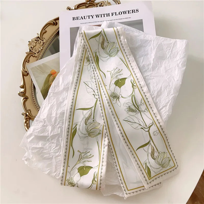 Non-Slip Silk Floral Headband | OWNLUXE
