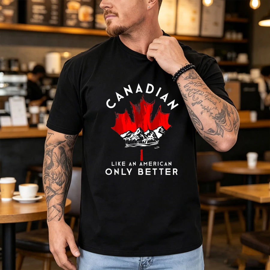 Canada National Day Graphic T-Shirt — Unisex Cotton Tee | OWNLUXE