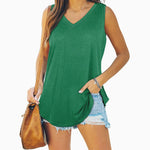 Load image into Gallery viewer, Casual Women&#39;s Summer V-Neck Tee
