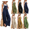 Wide-Leg Sleeveless Jumpsuit | OWNLUXE