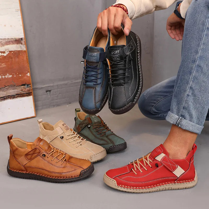 Women's Leather Retro Boots – Shop at OWNLUXE