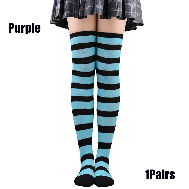 Stockings Striped Socks | OWNLUXE