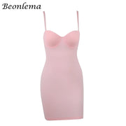 Shapewear Slip Dress with Bra – Tummy Control Body Shaper