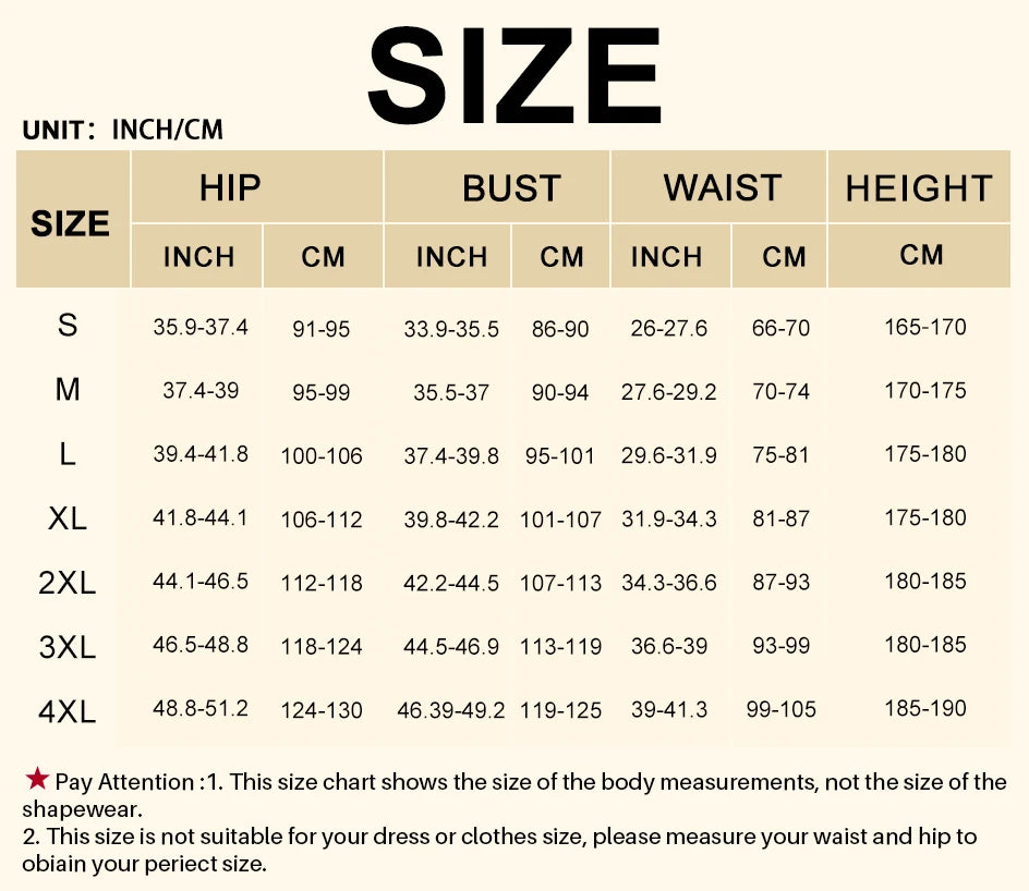 Medium Control Shaping Bodysuit (S–4XL)