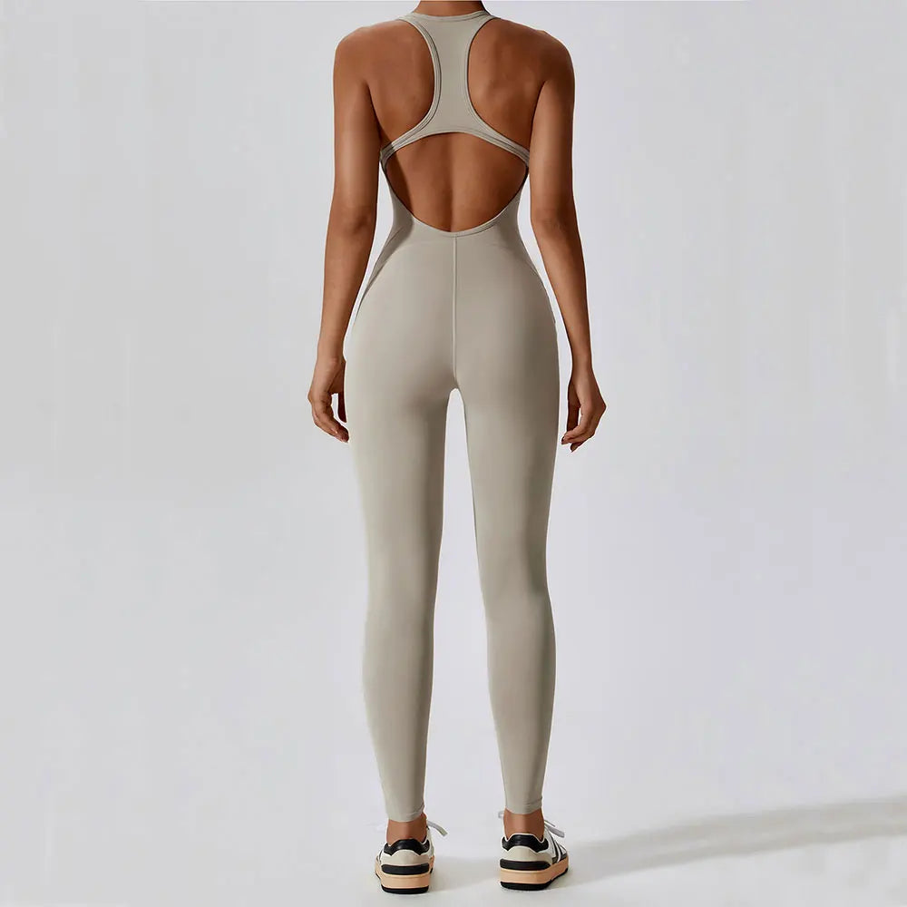 Yoga Jumpsuit Fitness Sports Overalls Gym Clothing Set | OWNLUXE