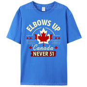 Elbows Up Canada Never 51 - Stand Strong T-Shirt