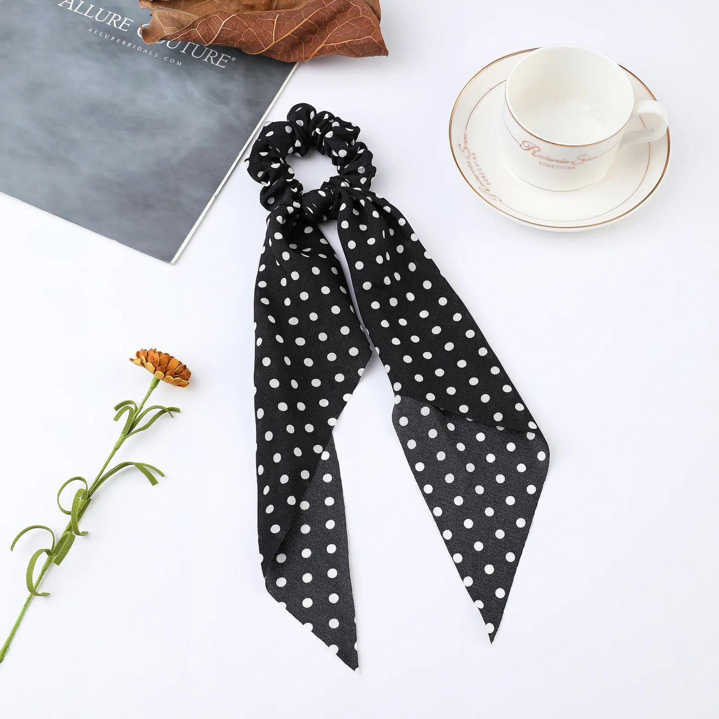 Satin Hair Scarf Scrunchie | OWNLUXE
