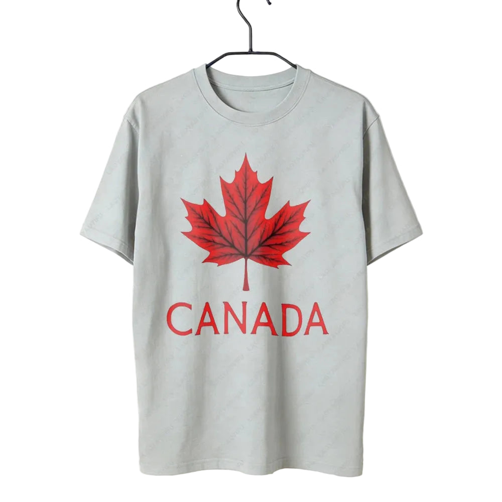 Canada Maple Leaf T-Shirt – Unisex Cotton Pride Tee | OWNLUXE
