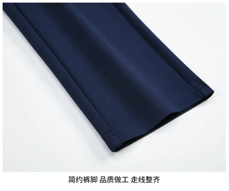 Stretch High Waist Trousers – Fashion Casual Slacks