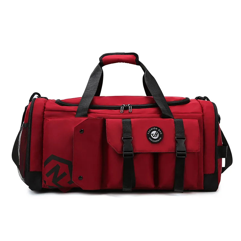 Men’s Travel Duffel Bag – Multifunctional Oxford Weekender
