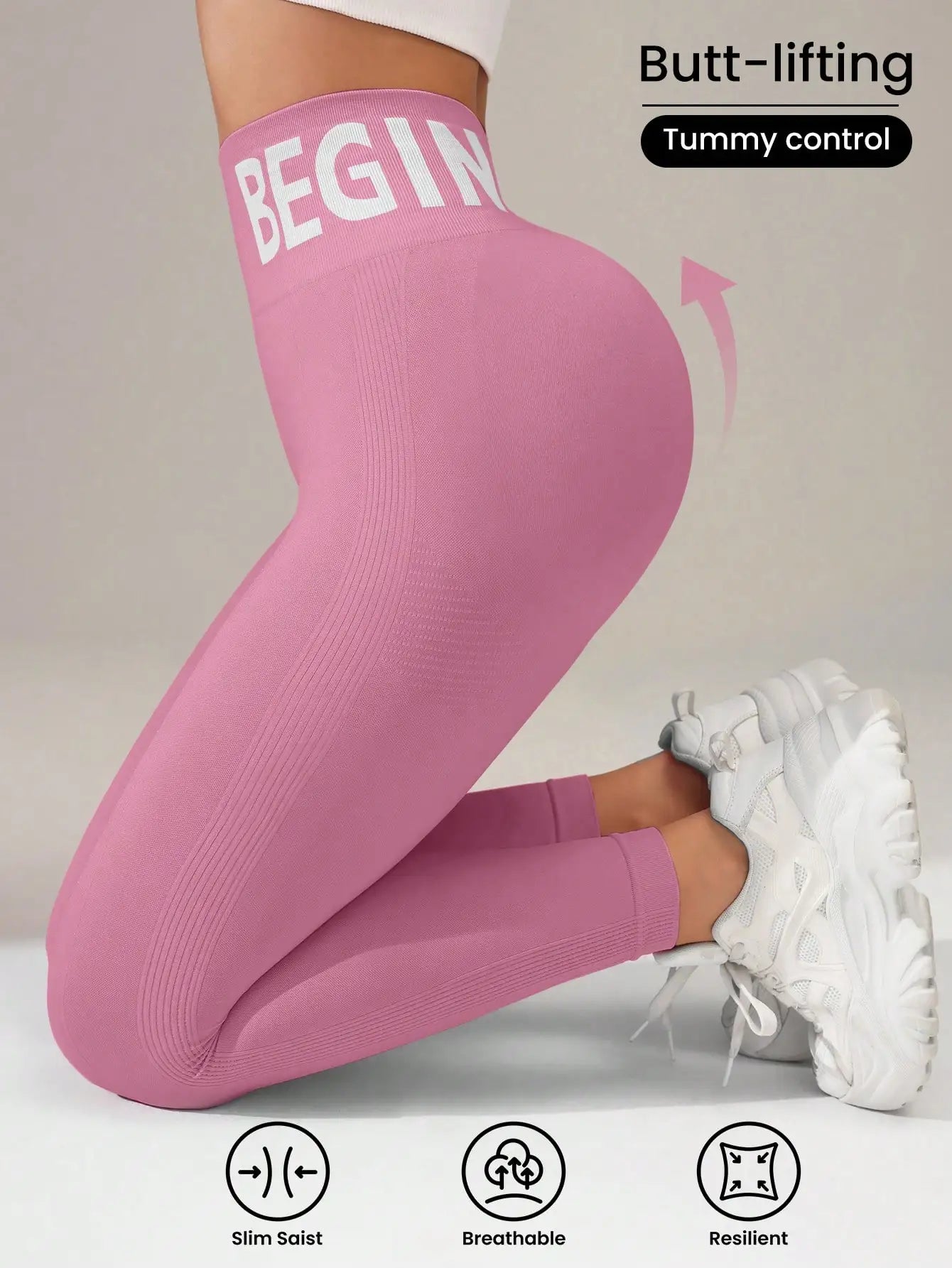 Seamless Yoga Butt-Lifting Leggings | OWNLUXE