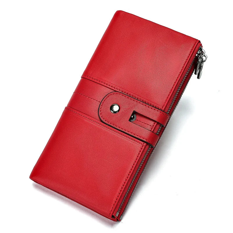 Genuine Leather Multi-Card Card Holder Wallet | OWNLUXE