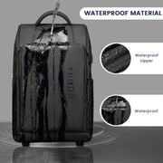 Rolling Travel Backpack Carry-On - Lightweight & Versatile Wheeled Bag