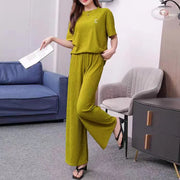 Two-Piece Velvet Pajama Set (Sjt-Green) – Shop at OWNLUXE