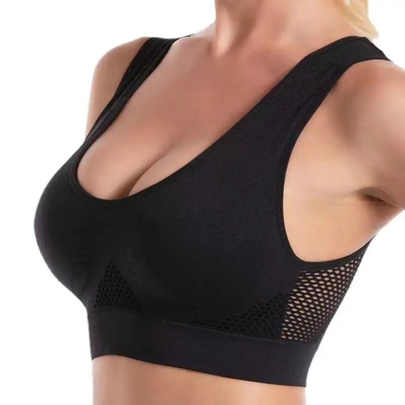 Breathable Wire-Free Sports Bra | OWNLUXE