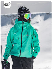 Women’s High-Performance Waterproof Ski Jacket – Pro Snow Shell
