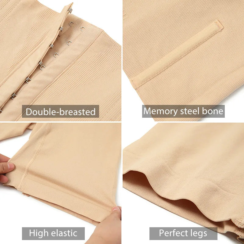 High Waist Butt Lifter Shapewear Shorts – Firm Tummy Control