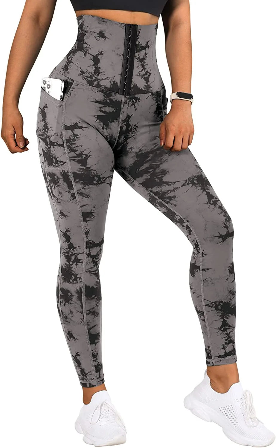 Women’s High-Waist Printed Leggings – Ankle-Length Comfort