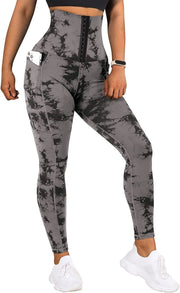 Women’s High-Waist Printed Leggings – Ankle-Length Comfort