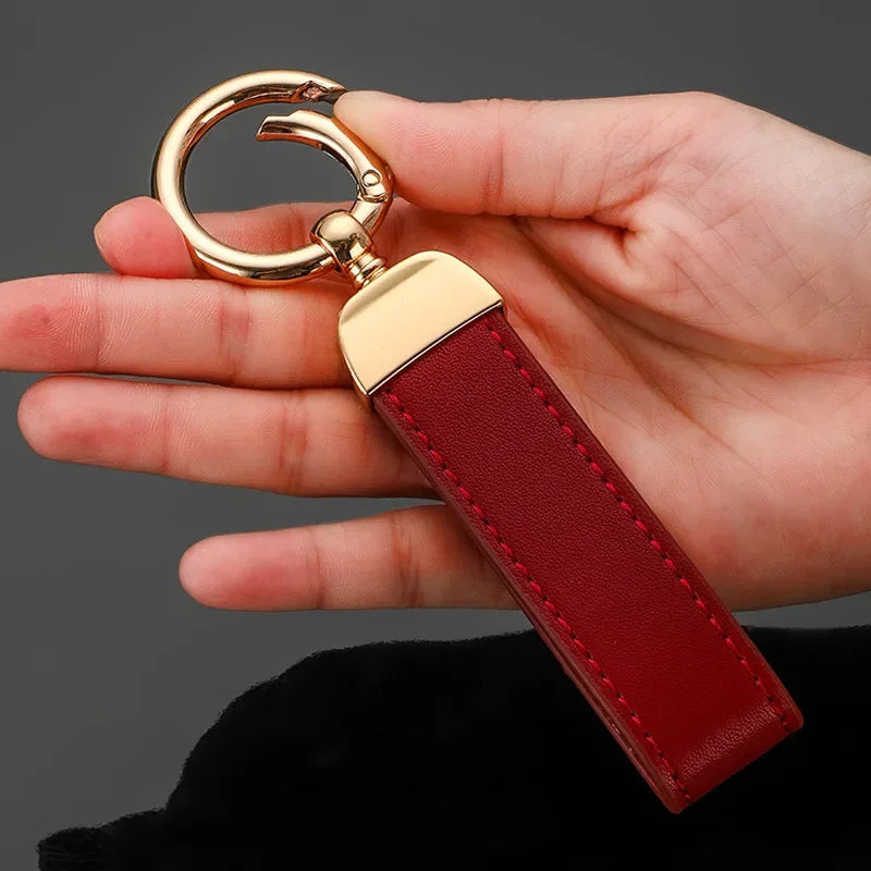 Custom Leather Keychain With Gift Box Personalized Logo | OWNLUXE