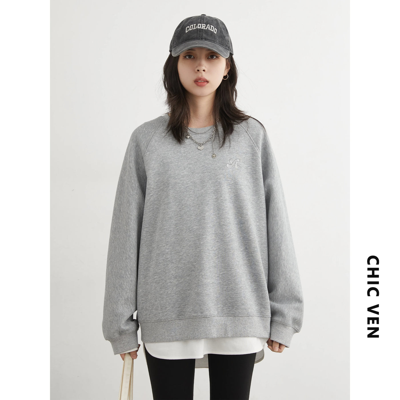 Cotton Sweatshirt | OWNLUXE