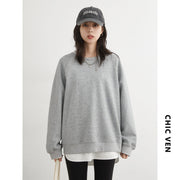 Cotton Sweatshirt | OWNLUXE