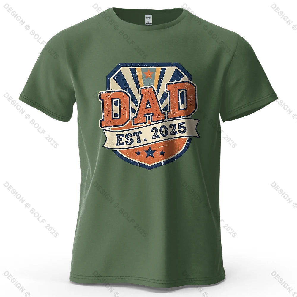 Dad Est. Vintage Graphic Tee - 100% Cotton | OWNLUXE