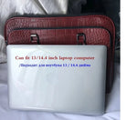 Load image into Gallery viewer, Motaora 2025 Women's Bag Leather Briefcase For 14-inch Laptops Women Professional Business Shoulder Bag Fashion Solid Handbags
