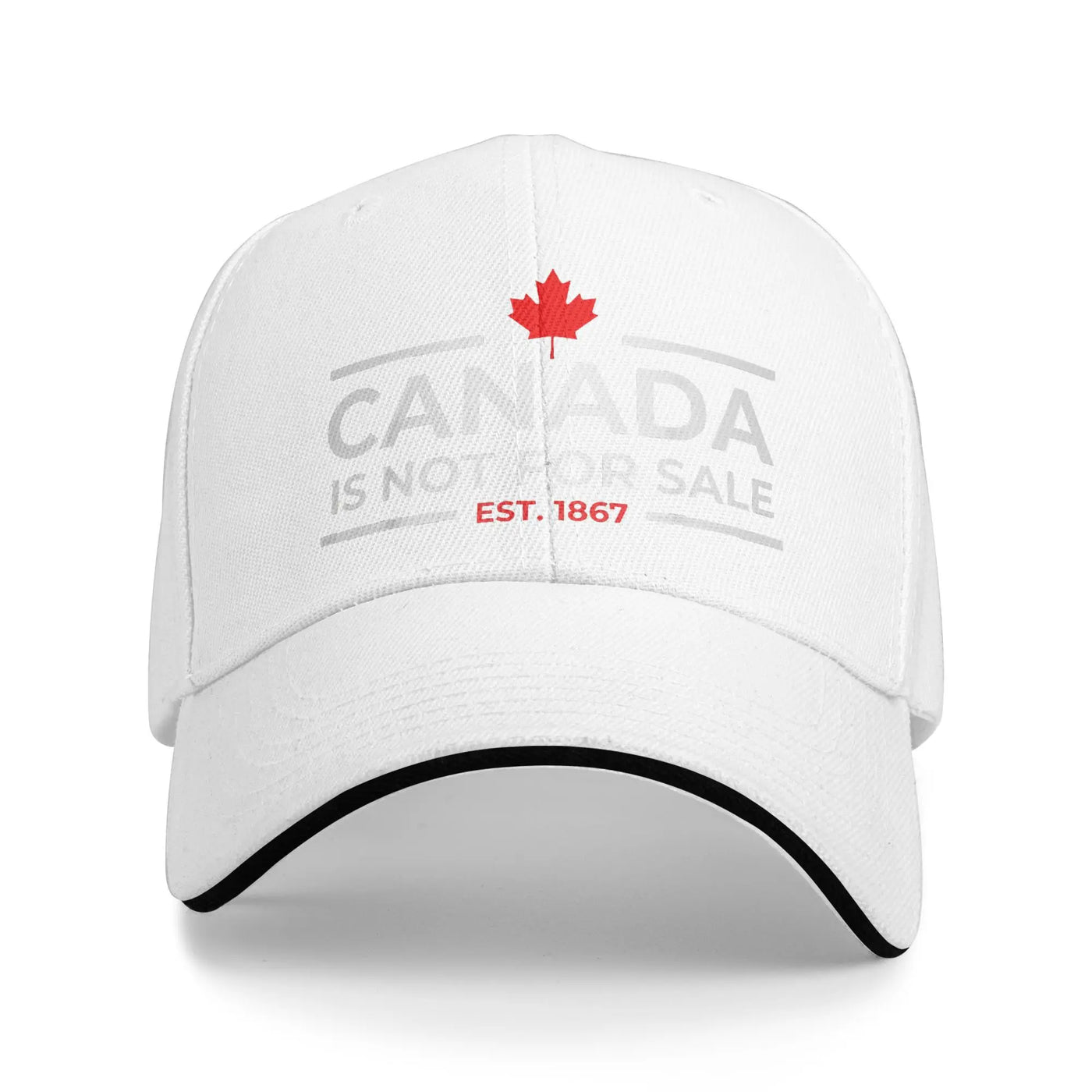 Canada Is Not For Sale 1867 Baseball Cap – Funny Patriotic Snapback | OWNLUXE