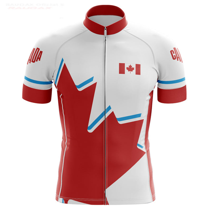 Canada Cycling Jersey 2026 - Quick Dry Performance Shirt