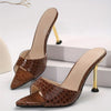 Stiletto Slip-On Sandals | OWNLUXE