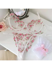 Women's Floral Bra | OWNLUXE