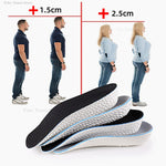 Load image into Gallery viewer, Height Increase Insoles Men Women Shoes Flat Feet Arch Support Orthopedic Insoles Sneakers Heel Lift Memory Foam Soft Shoe Pads
