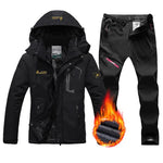 Load image into Gallery viewer, Women’s Waterproof Ski Jacket – Warm Hooded Snow Shell
