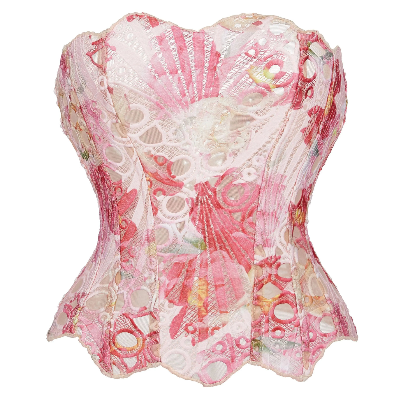 Lace Floral Corset | OWNLUXE