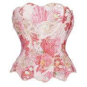 Lace Floral Corset | OWNLUXE
