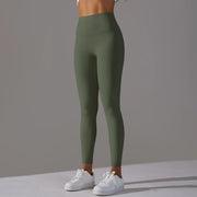 Women's High Waist Leggings (Taupe) | OWNLUXE