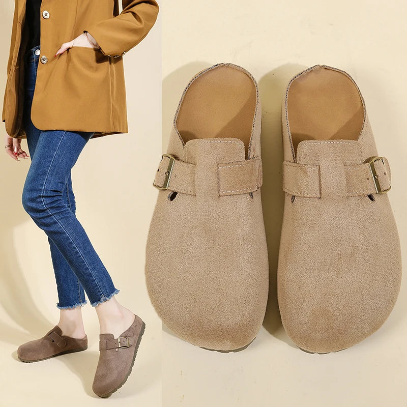 Women's Closed Toe Retro Slippers – Shop at OWNLUXE