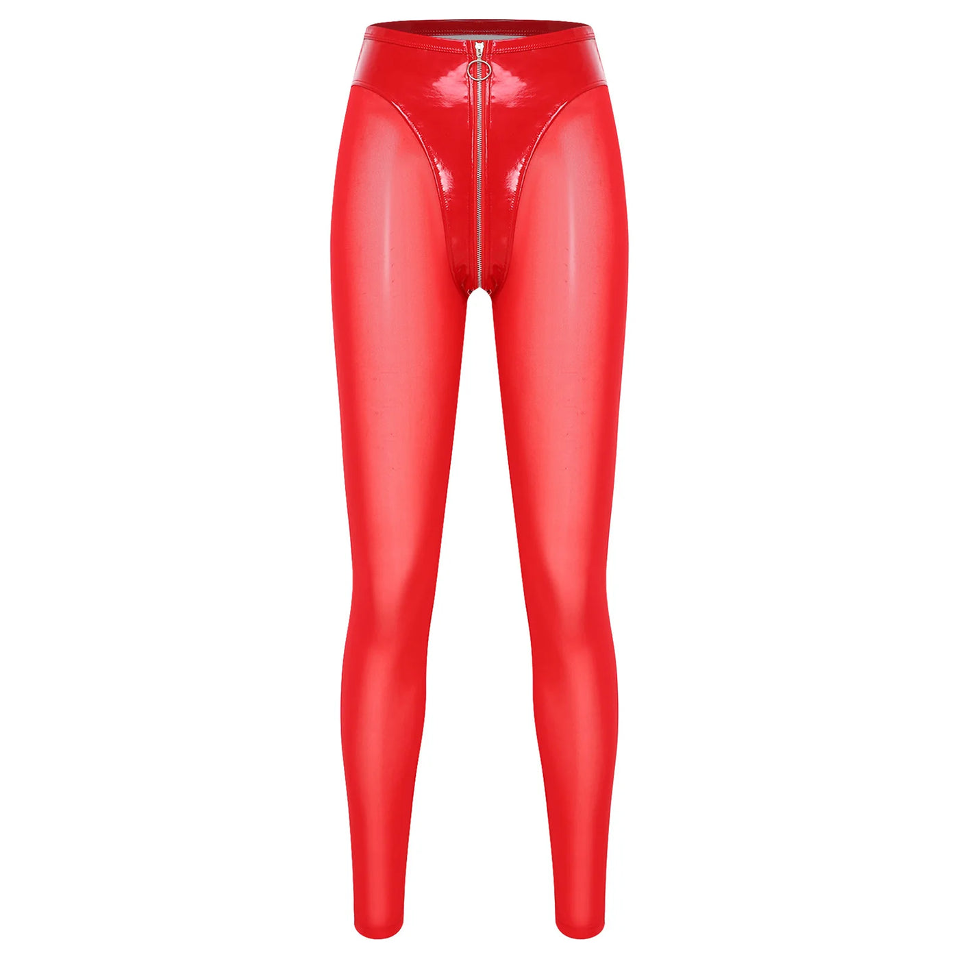 Women's Mesh Leather Leggings | OWNLUXE