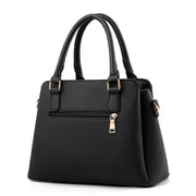Embroidered Soft Satchel Bag – Elegant Everyday Handbag