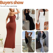 2-in-1 Shapewear Dress with Tummy Control & Butt Lifter - Slimming Camisole | OWNLUXE