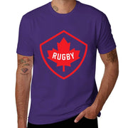 Canada Rugby Graphic T-Shirt – Oversized Plus Size | OWNLUXE