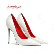 Women's Red Bottom Stiletto Pumps | 12cm Pointed Toe Heels | OWNLUXE