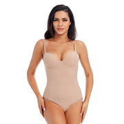 Medium Control Underwire Bodysuit Shaper with Cups