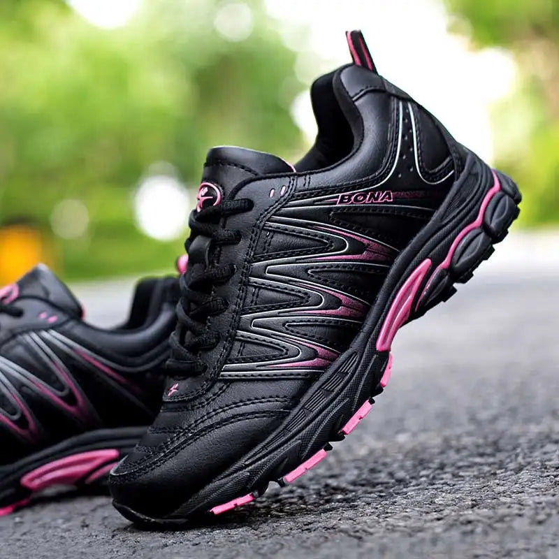 Women's Lace-Up Running Shoes | OWNLUXE