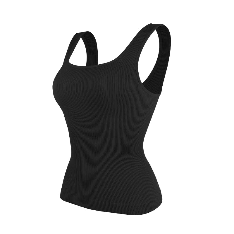 Vest Compression Tummy-Control Seamless Top | OWNLUXE